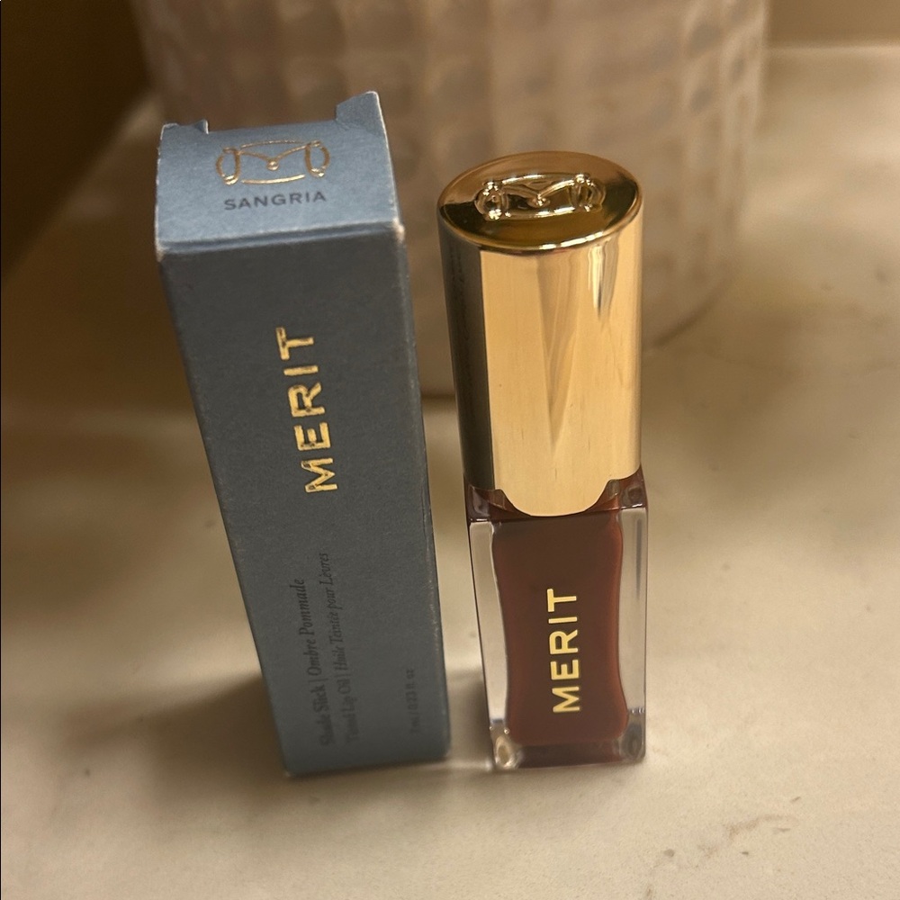 MERIT Sangria Lip Balm & Gloss